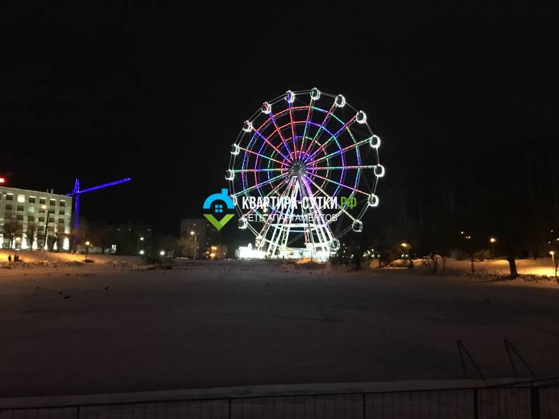 Снять 1-комнатную квартиру посуточно. Киров, Ул Воровского 52. Жд, Центр, Областная Боль